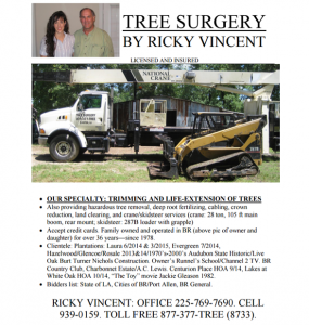licensed and insured tree service Baton Rogue LA